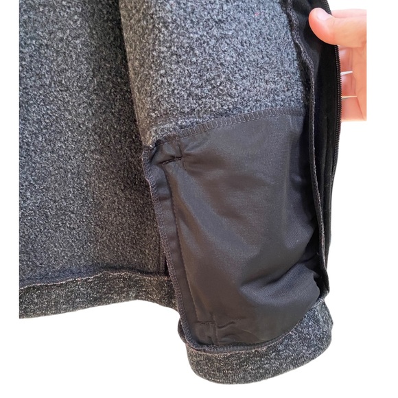 Women’s NFL Baltimore Ravens Zip Up Coat size XL Dark Gray & Purple - Picture 5 of 9